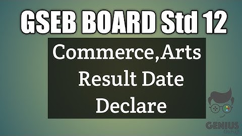 Gujarat Board |12 commerce ,Arts Exam 2020 Result Date Declare