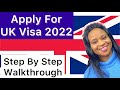 How To Apply For UK Tier 4 Student visa 2022/Step By Step Walkthrough