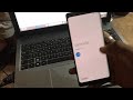 Nunca foi tão fácil de remover conta google de um TOP DE LINHA Samsung Note 8 (Android 9) sem pc