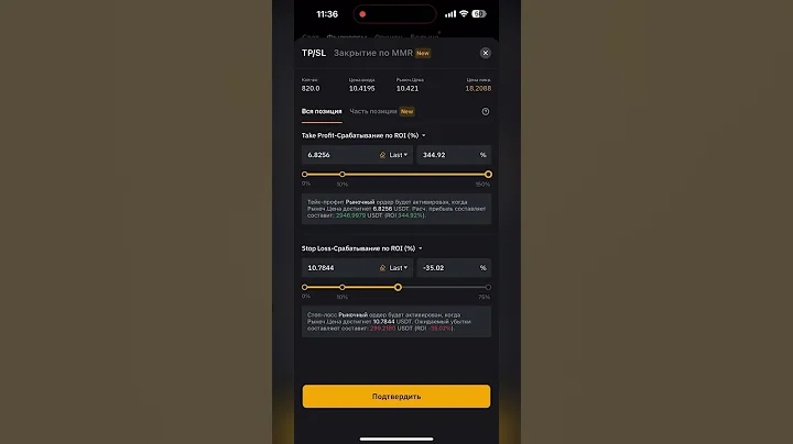 +800$ на шорте монеты Bybit
