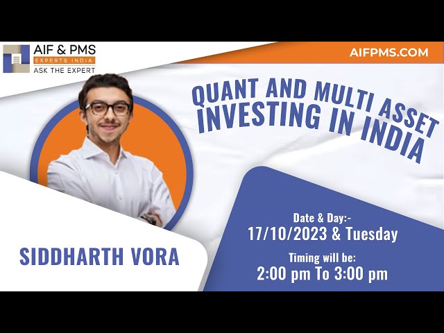 Quant and Multi Asset Investing In India | AIF & PMS Experts India | PMS Prabhudas Lilladher