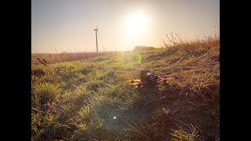 Emuflight 0.2.0 against 17 m/s high winds and wind turbines #Cinematic #GoProHero7 #ThisIsEmuflight