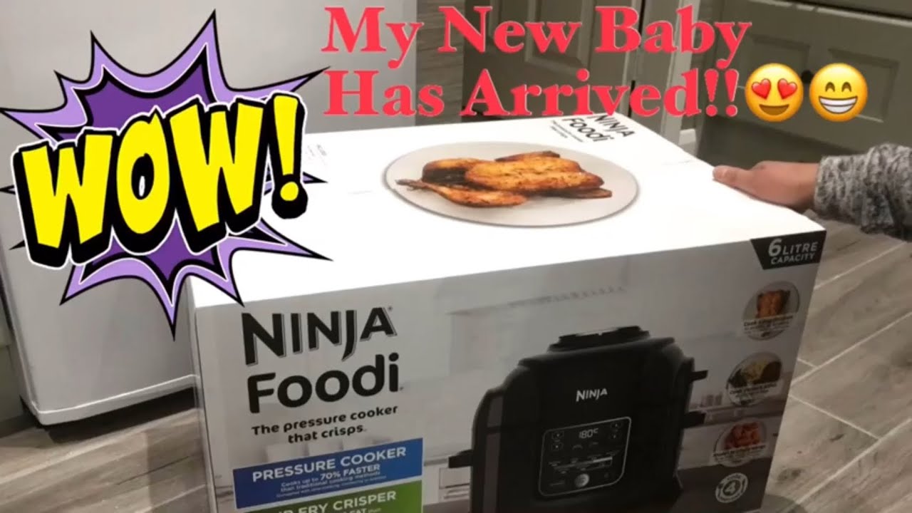 UNBOXING MY NEW NINJA FOODI! MY NEW BABY HAS ARRIVED HEHE 😍😁 YouTube