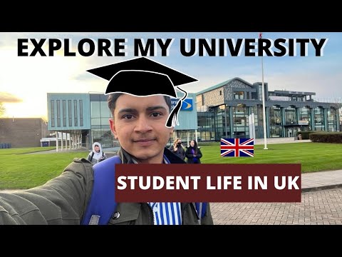 A day in my University | Bolton University tour | Student life in UK