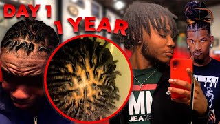 1 YEAR & 9 MONTHS DREADLOCK JOURNEY *BROWN SHIRT 2 LEGEND*