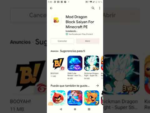 me estafaron con un juego de dragón ball z y instale uno de Minicraft