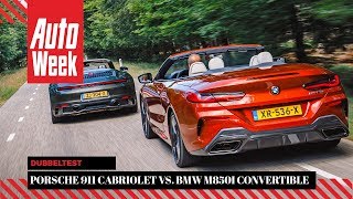 Bmw M850I Convertible Vs. Porsche 911 Cabriolet - Autoweek Dubbeltest - English Subles