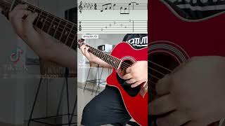 SONATA ARCTICA - My Land (intro tabs) #guitarra #tablatura #metal #aprendeguitarra #aprender #shorts
