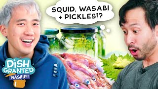 Can I Make A Dish Out Of Squid, Wasabi, & Pickles? • Dish Granted: Mashup