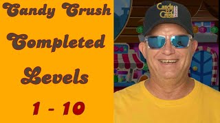 I Completed THIS Level in just THREE Moves 👏👏 | Candy Crush Saga Completed Levels 1-10; 2021 screenshot 2