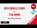 🎥 Gestion des Erreurs avec Simple Form : Design, Traduction, et Validation 🎥 - Rails