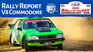 V8 Commodore Rally Machine - It's green, it's mean and it's keen!