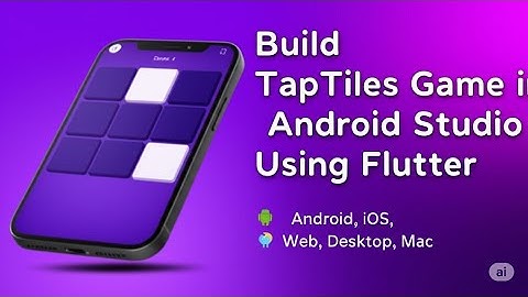 Build a Basic Flutter Game in Android Studio | Beginner Tap Game Tutorial (No Game Engine)