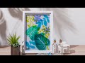 Canvas Project: Botanical Multi Layer Frame