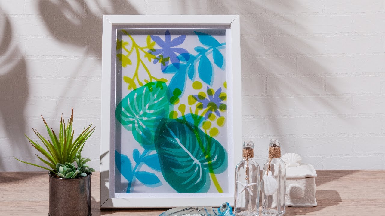 Canvas Project: Botanical Multi Layer Frame