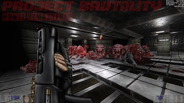 Project Brutality 3.0 - HontE Remastered | MAP08: Tricks and Traps | 4K/60