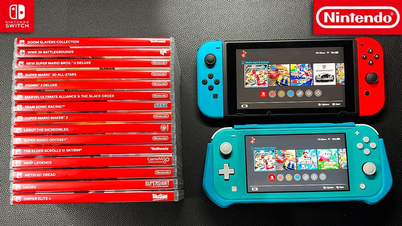Top 10 Nintendo Switch Games | What's your top10 ? - YouTube