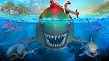 Double Head Shark Attack - Double Hammer Shark Gameplay (iOS/Android)