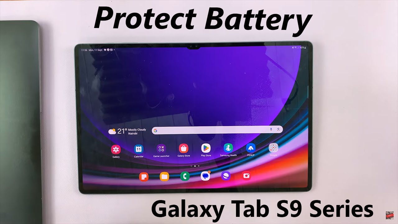 Samsung Galaxy Tab S9 / S9 Ultra: How To Protect Battery By Limiting Max Charge