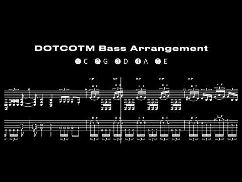 【TAB】DOTCOTM Bass Arrangement