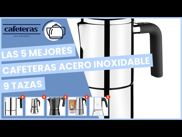 Greca De 9 Tazas En Acero Inoxidable - Jumbo