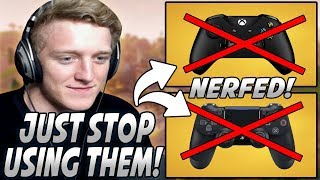 Famous Tfue Explains Why You Should NOT Be Using A CONTROLLER For Fortnite & LOVES The Nerf To AIM ASSIST! Wealth
