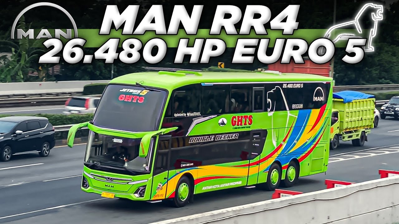 BUS PALING POWER FULL GHTS MAN RR4 480 HP EURO 5 🔥 | 