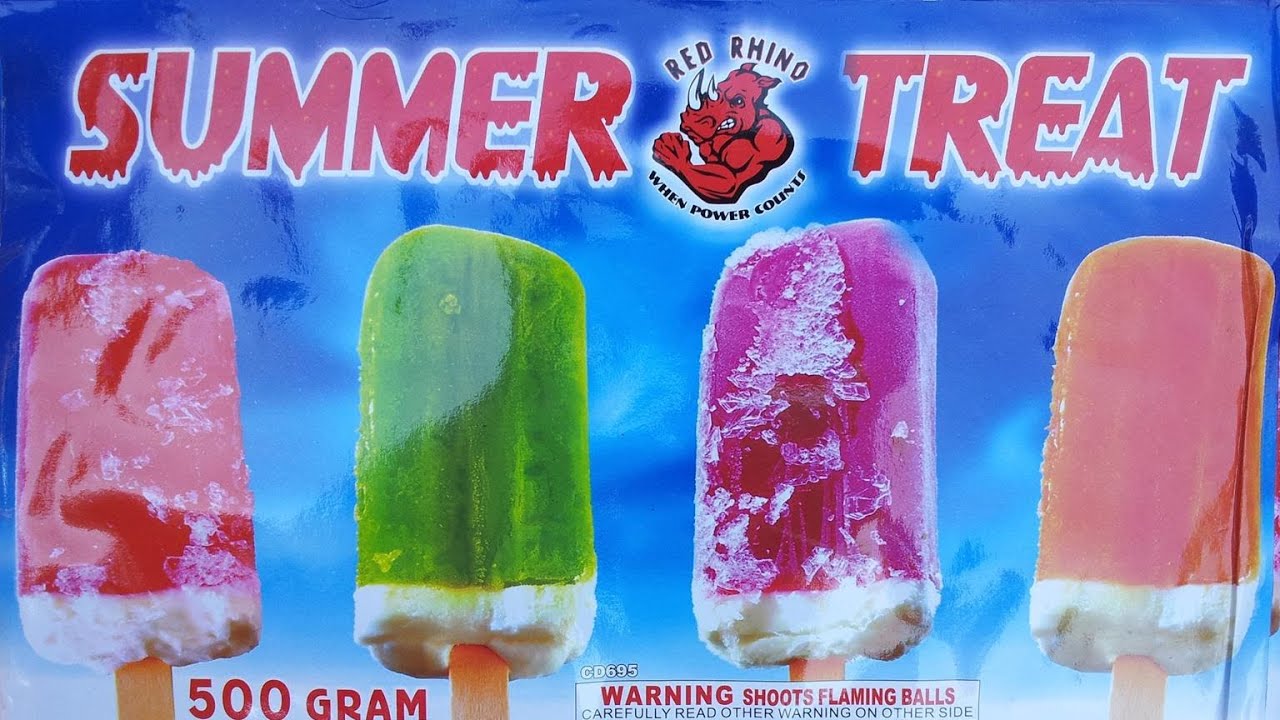 Summer Treat - Red Rhino - www.pyrobug.com - Hot Rocket Fireworks