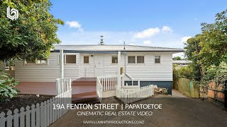 19A Fenton Street | Cinematic Realestate Video 19A Fenton Street | Cinematic Realestate Video