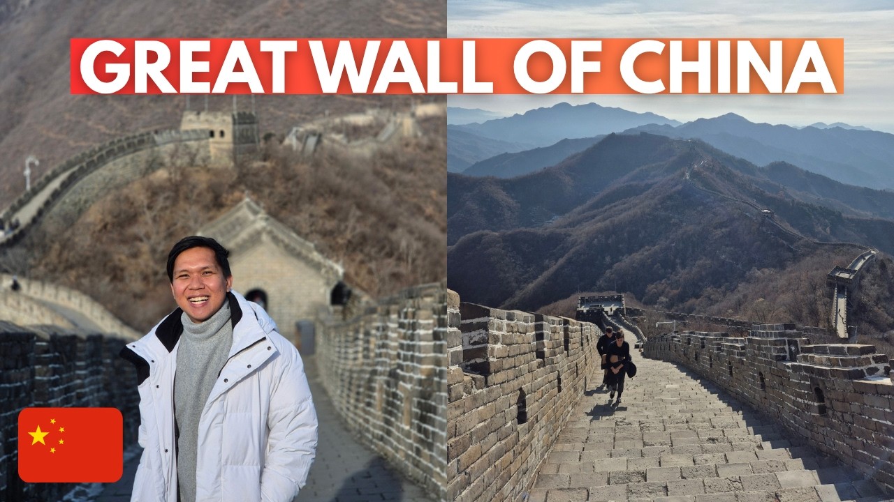 Finally Saw The Great Wall of China! | Dream Come True 😭