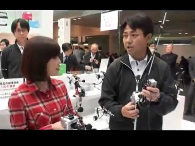 フィッシングショー2013 ダイワ・シーボーグ150J① - YouTube