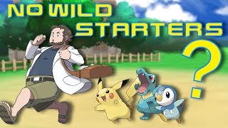 Why are There No Starters in the Wild Pokemon Theory