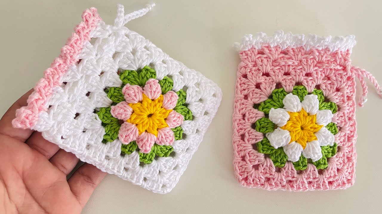 Sachê perfumado em crochê ou saquinho porta lembrançinha rápido e fácil