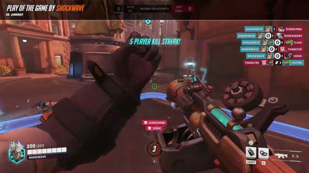 Overwatch 2 | Junkrat competitive point save