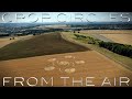 Crop circle 4k  9 august 2022  etchilhampton wiltshire  crop circles from the air