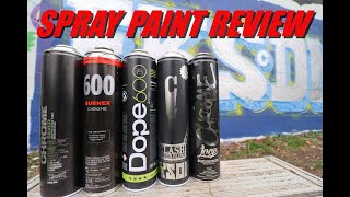 GRAFFITI ART SPRAY PAINT REVIEW ~~ 600ml Silver Chrome Cans