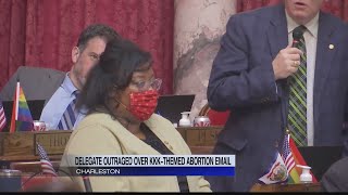 West Virginia Delegate receives KKK themed email