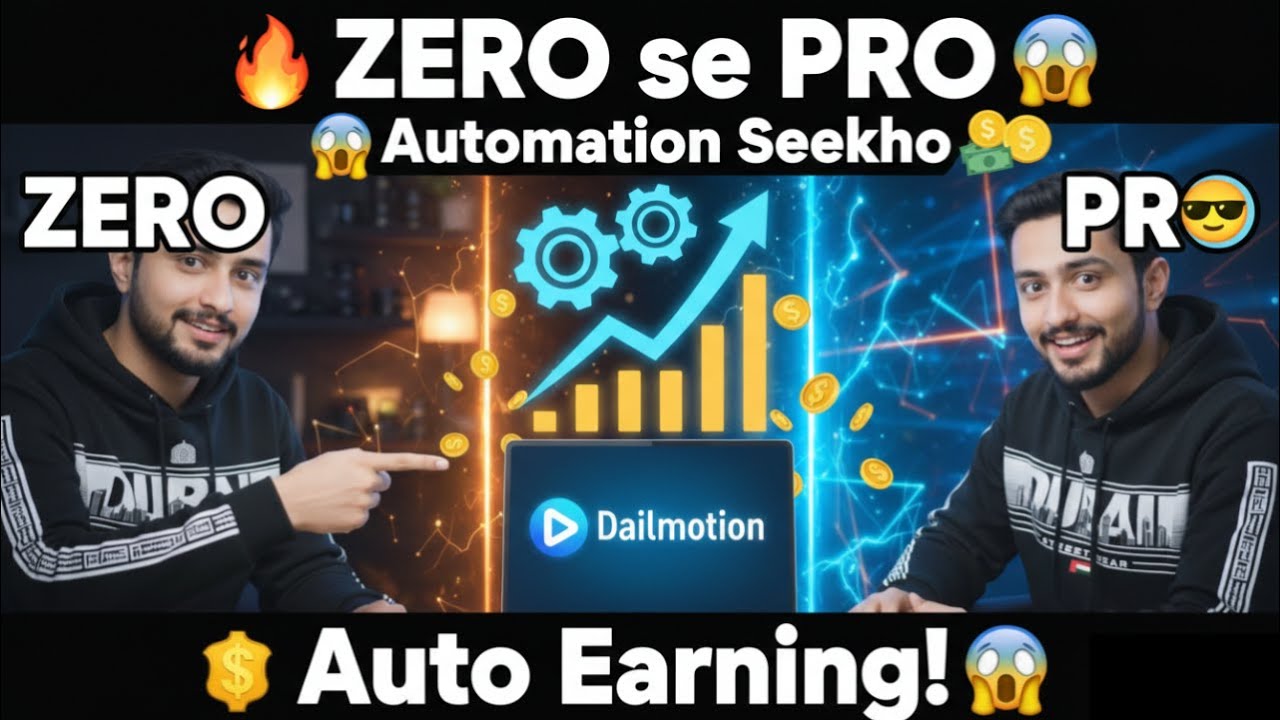 Zero to Pro Dailymotion Automation 🚀 | Complete Course & Practical Guide