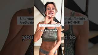 Tu veux un ventre dessiné mais qui reste féminin ? Alors, arrête de t’entraîner comme un homme. 🛑