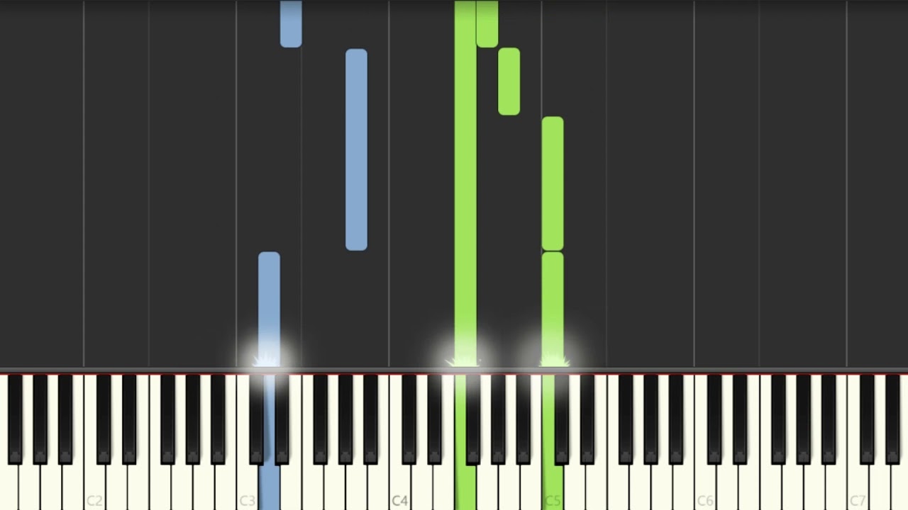 Alicia Keys Troubles [ Easy Piano Tutorial] Synthesia YouTube Music