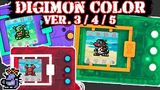 DIGIMON COLOR VER. 3, 4 & 5 ANNOUNCED! #Digimon #DigimonColor