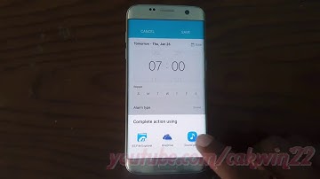 Samsung Galaxy S7 Edge : How to Change Alarm Tone (Android Marshmallow)