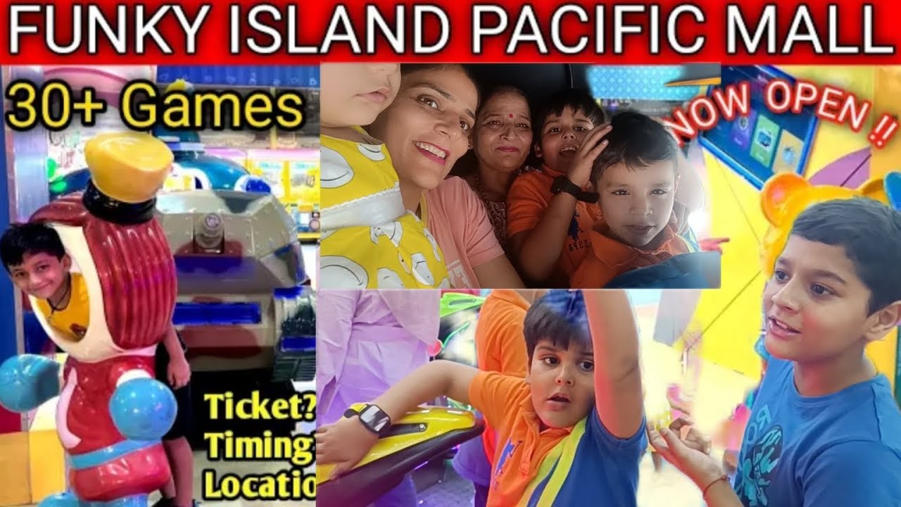 Pacific Mall,NSP🎢🎮Must Visit Place🥳🎉 ️ मज़ा ही आ गया। trending viral