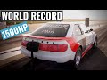 AUDI S2 QUATTRO 1500HP - World Record 309km/h