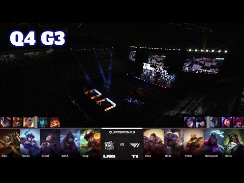 LNG vs T1 - Game 3 | Quarter Finals LoL Worlds 2023 | LNG Gaming vs T1 - G3 full