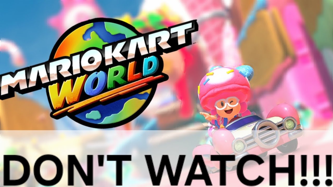 Worst Mario kart world gameplay you will ever see! -- First impressions and gameplay