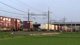 東北本線　3061レ　ＥＦ210-109+コキ　ワシクリにて