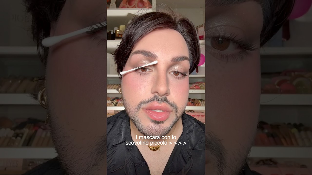 I MASCARA CON LO SCOVOLINO PICCOLO 🔝🔝🔝🔝🔝 