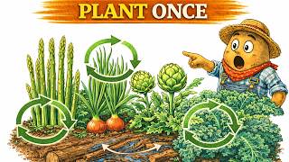 9 Crops You Only Need to Plant Once | Perennial Garden