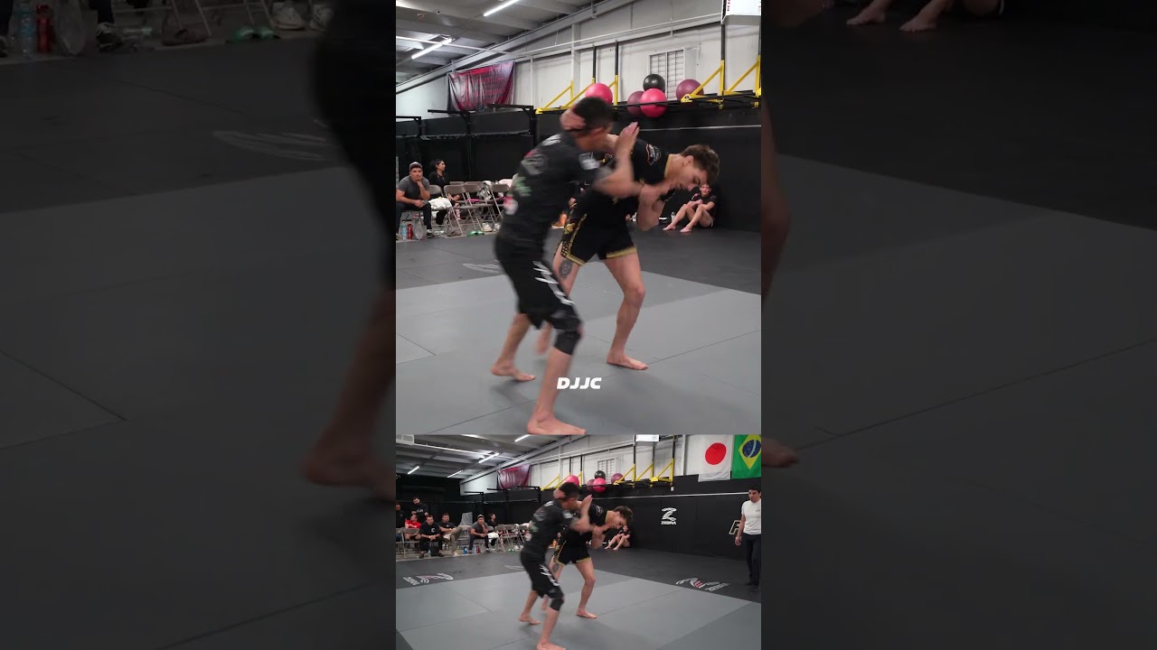 Nick Ortiz's Rear Naked Choke Finish At DJJC 🥋